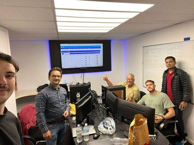 Out and about upstairs